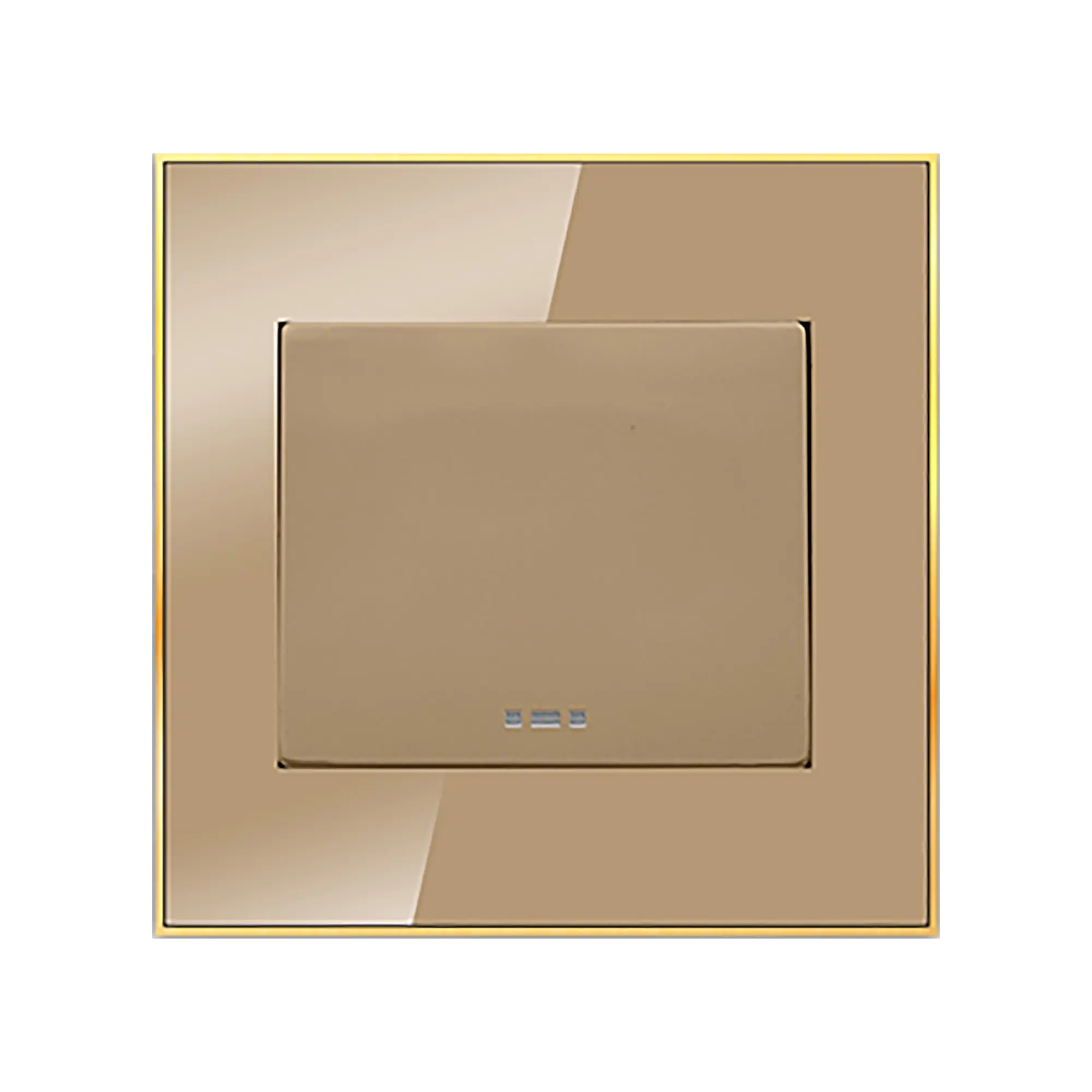 پریز آسیا الکتریک نگین بژ یکپل