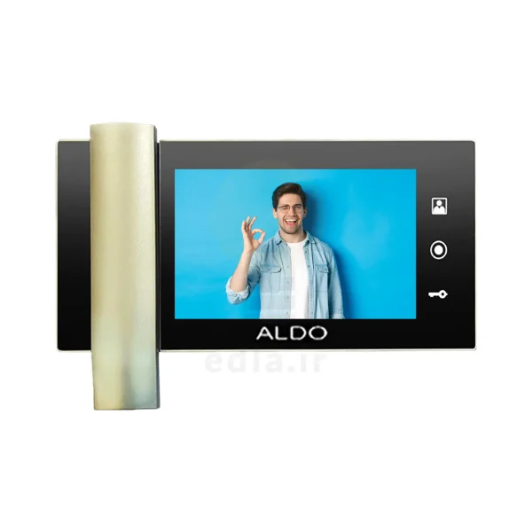 مانیتور آیفون تصویری آلدو AL-728 طلایی