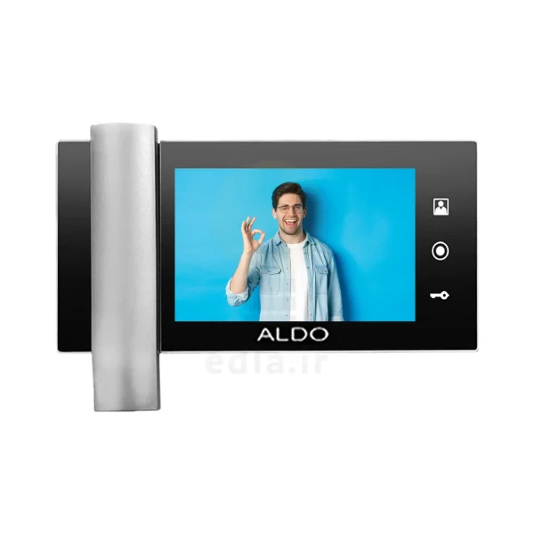 مانیتور آیفون تصویری آلدو AL-728 نقره ای