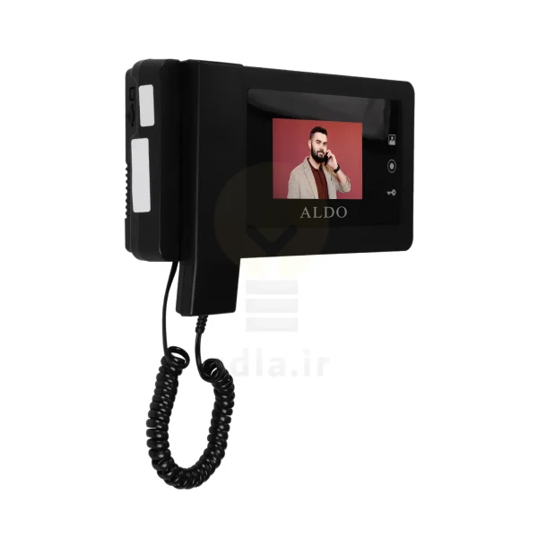 سمت چپ مانیتور V414M که دکمه خاموش و روشن دستگاه و ولوم دستگاه در آن جا قرار دارد