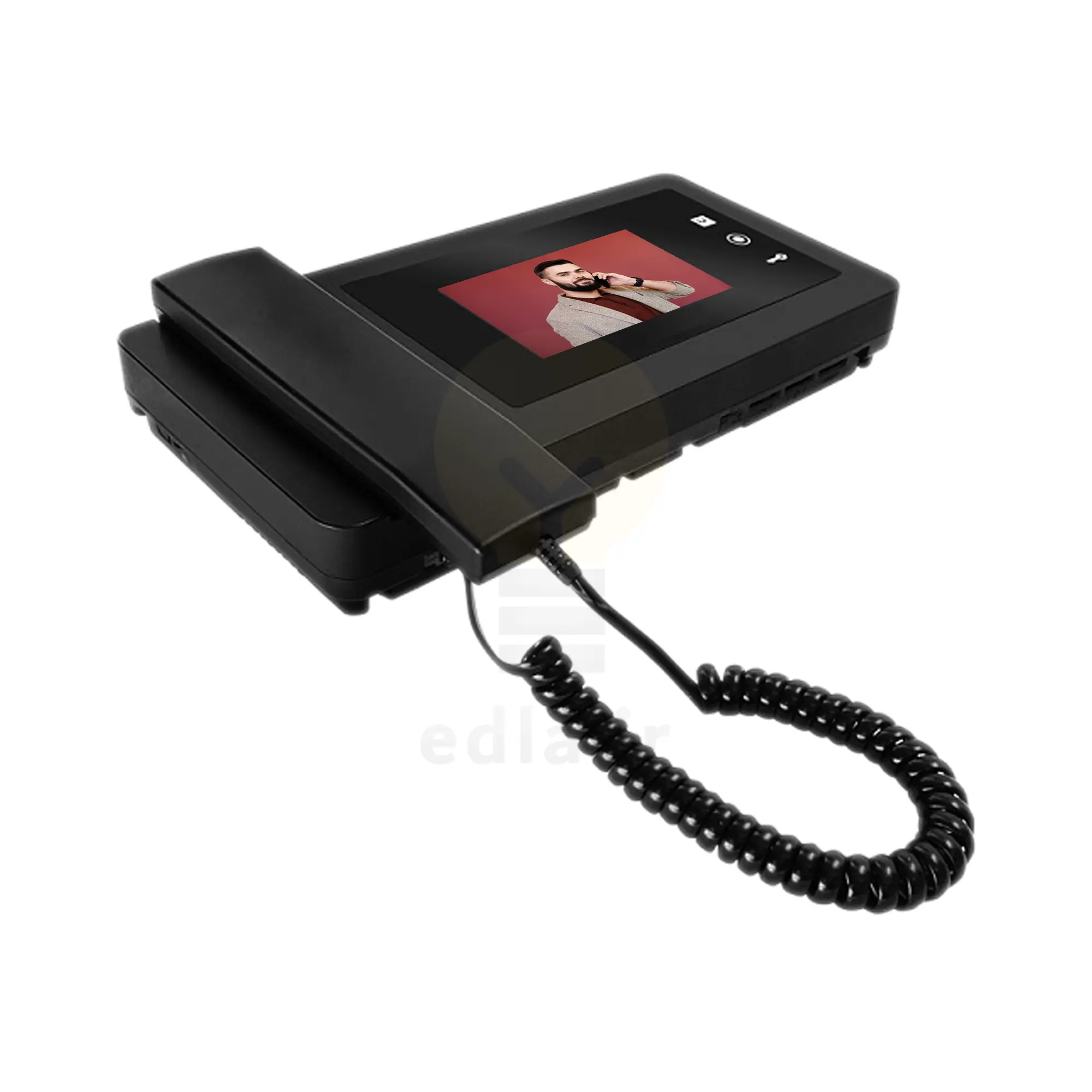 Aldo video door opener display AL 414M Black4