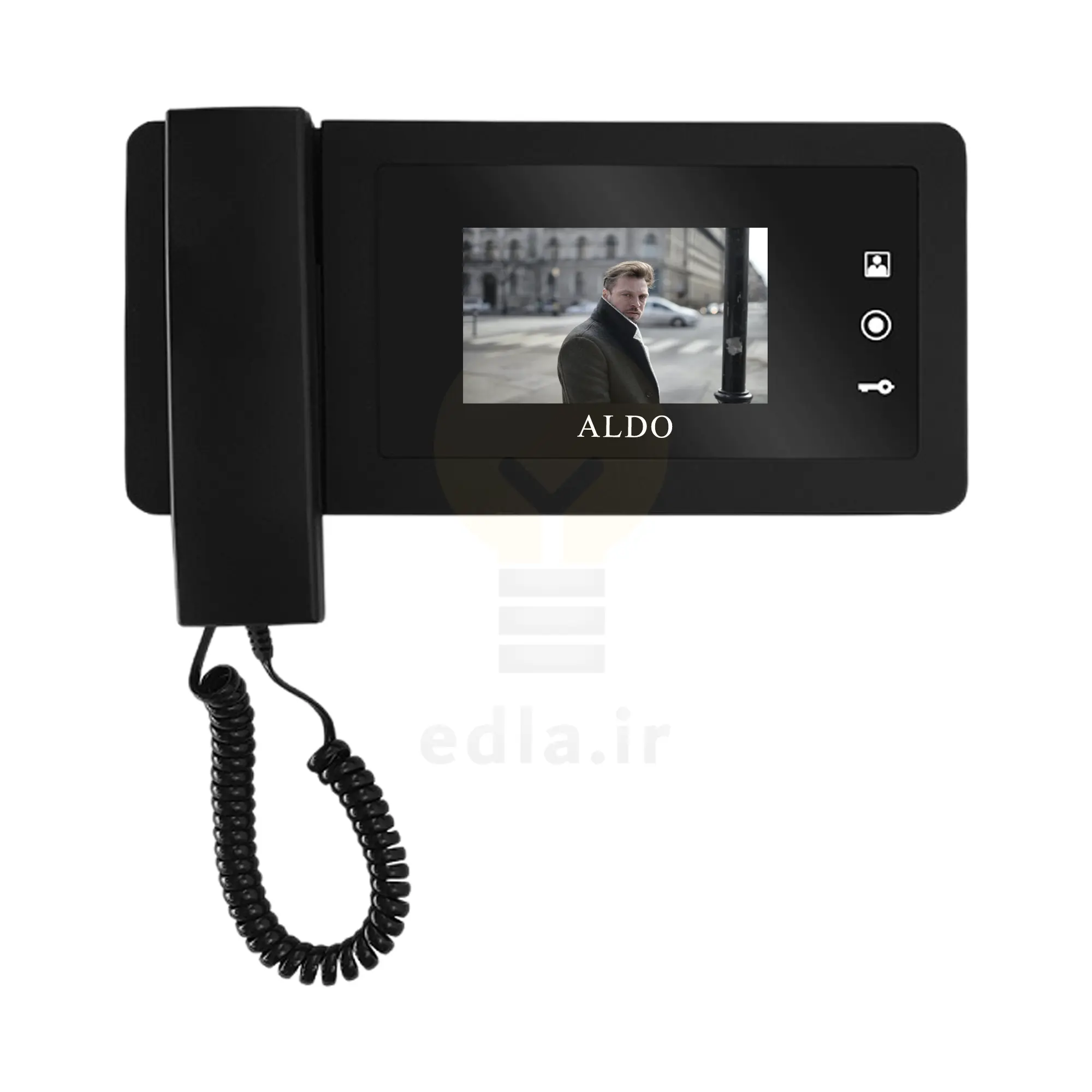 Aldo video door opener display AL 424 Black5