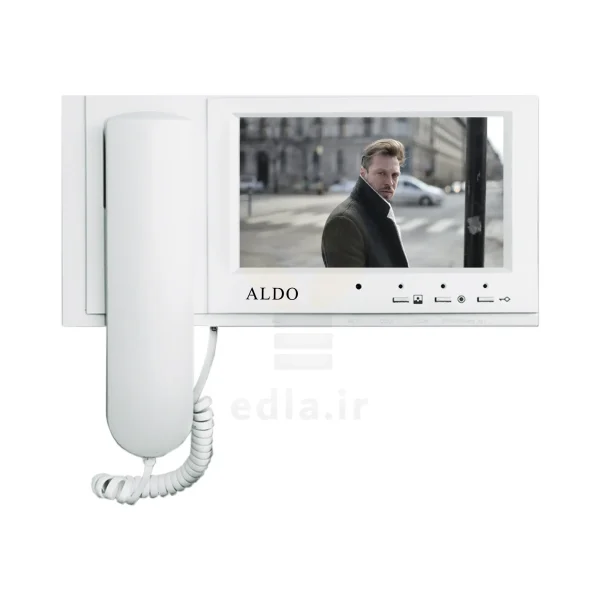 مانیتور 725 که دارای یک صفحه نمایش 7 اینچی است و زیر صفحه نمایش سه دکمه به صورت مکانیکی دارد