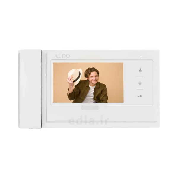 مانیتور آیفون تصویری آلدو V727 سفید