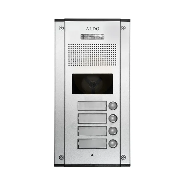 پنل 4واحدی آیفون تصویری آلدو KDC