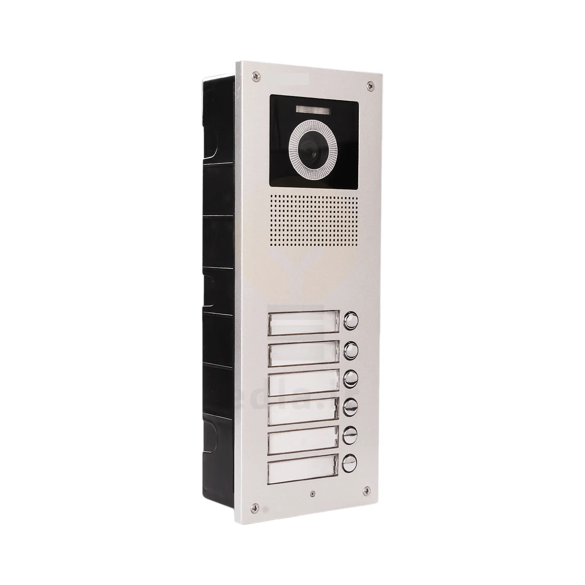 Aldo video door opener panel AL UDC 6units3