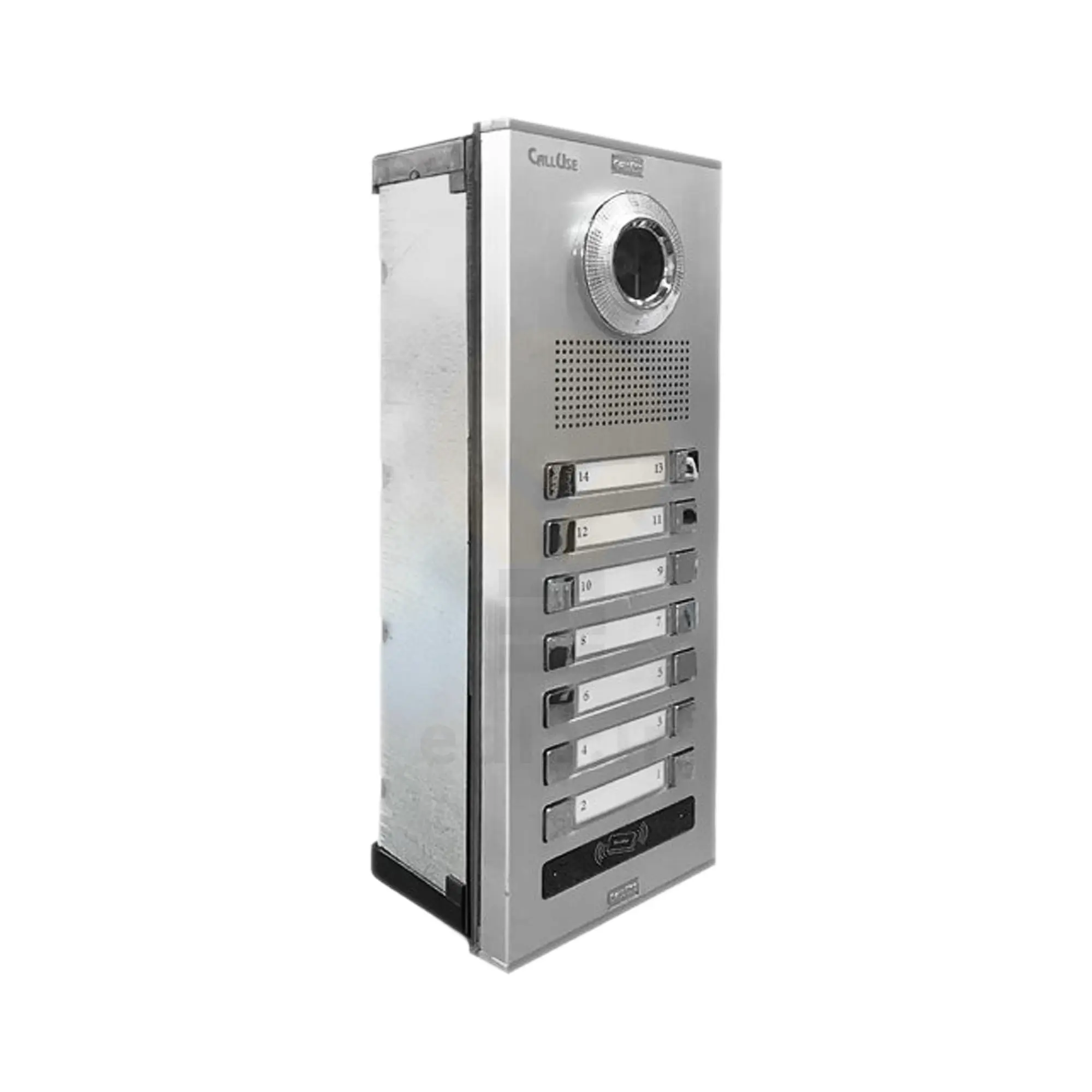 Calluse video door opener Panel Nafis RFID 14Units1