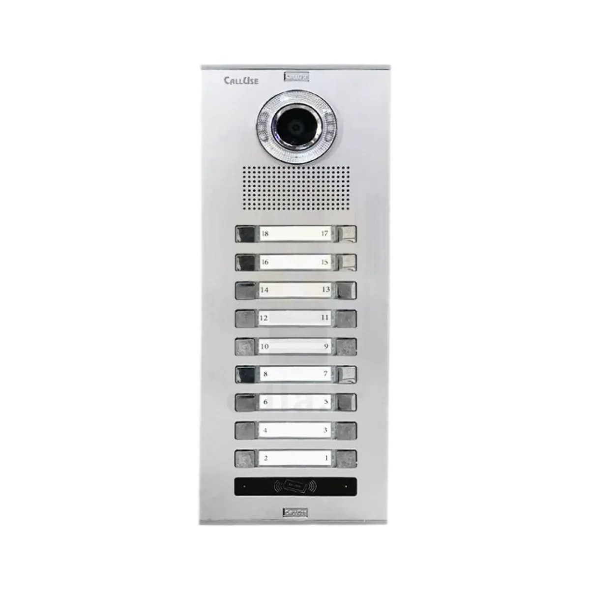 Calluse video door opener Panel Nafis RFID 18Units