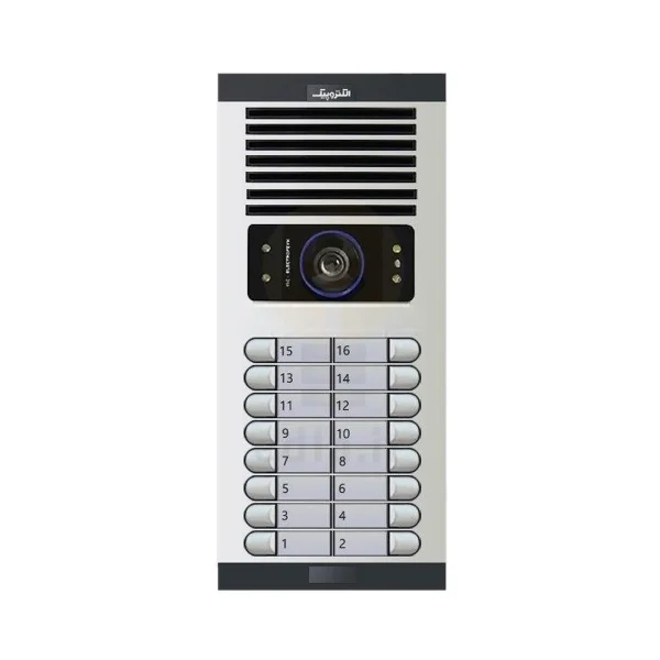 پنل 16 واحدی آیفون تصویری الکتروپیک 1086