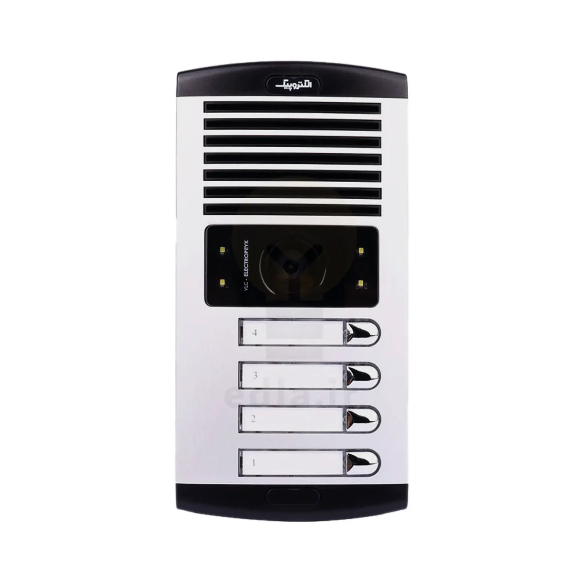 Electropeyk video door opener Panel 1086 4Units Vertical