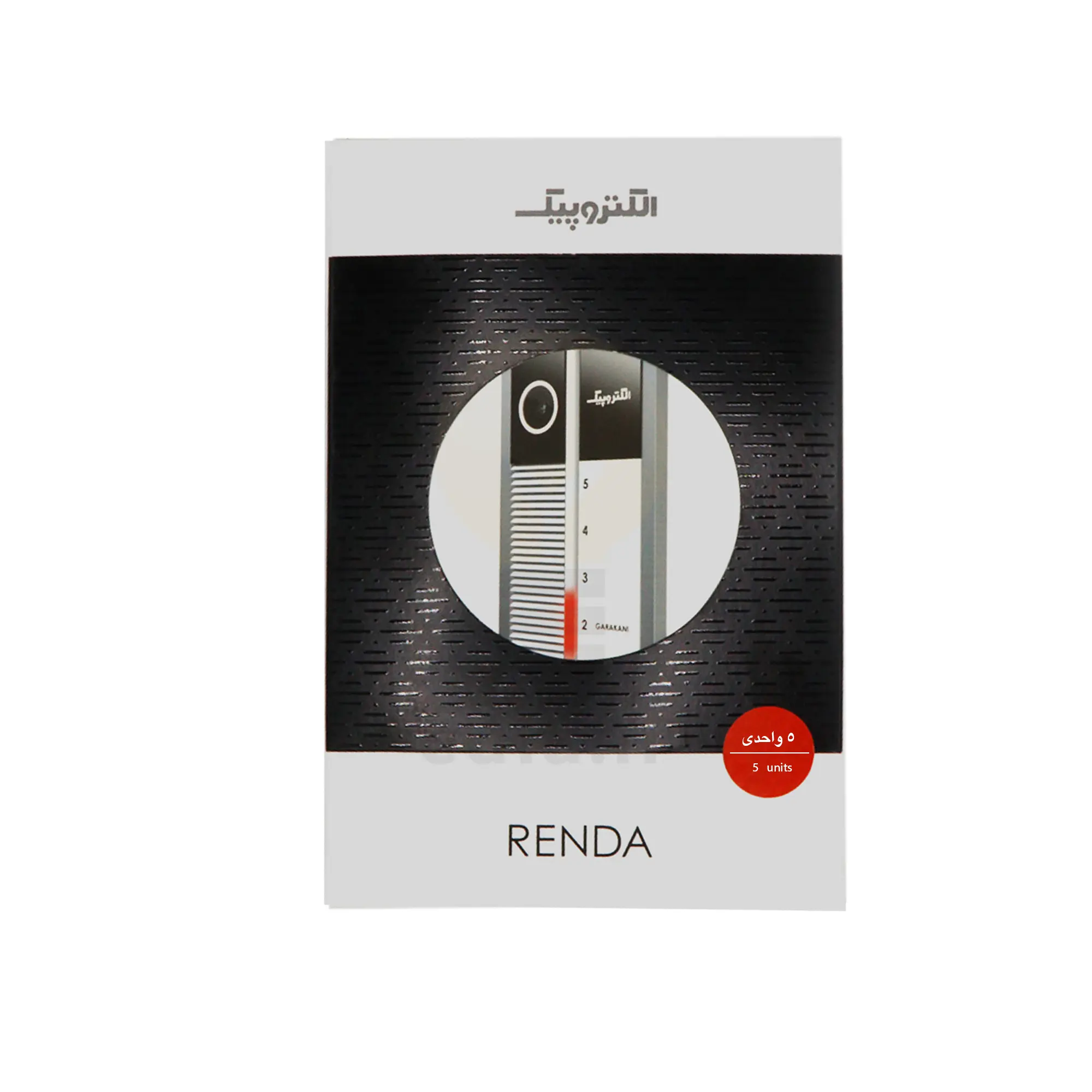 Electropeyk video door opener Panel Renda Touch 5Units3