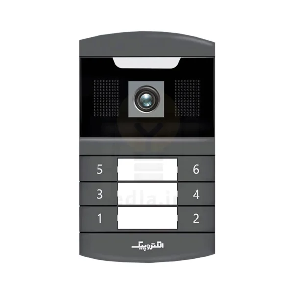 پنل 6 واحدی آیفون تصویری الکتروپیک سخنگو 598