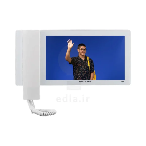 مانیتور 1198 که دارای یک صفحه نمایش 10 اینچی است که در زیر صفحه نمایش برند و مدل دستگاه حک شده است