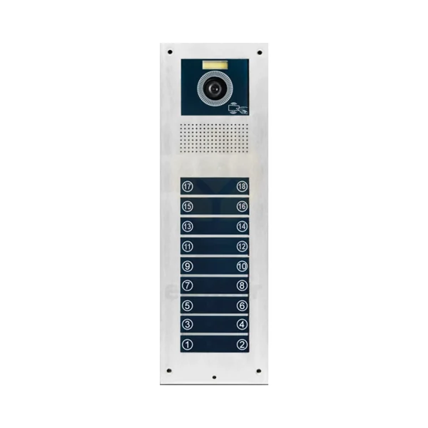 پنل 18واحدی آیفون تصویری اف اف تکنولوژی UT کارتخوان