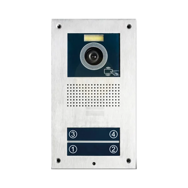 پنل 4واحدی آیفون تصویری اف اف تکنولوژی UT کارتخوان