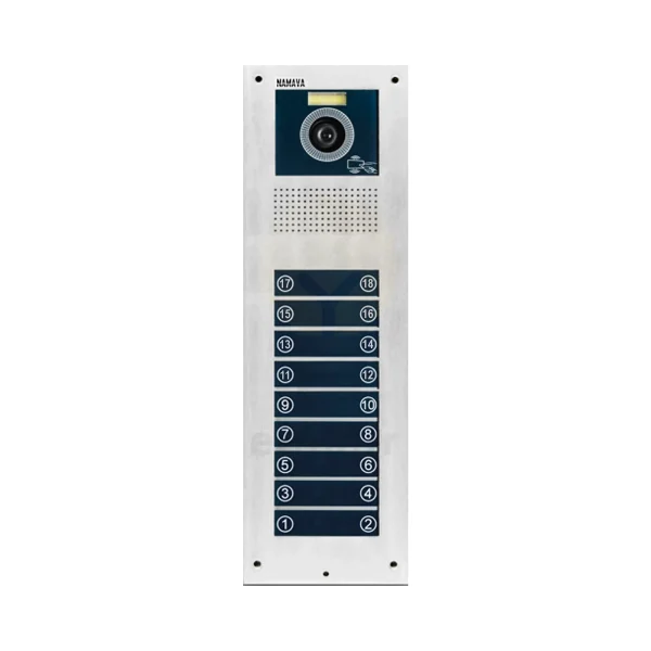 پنل 18واحدی کارتخوان آیفون تصویری نماوا PT