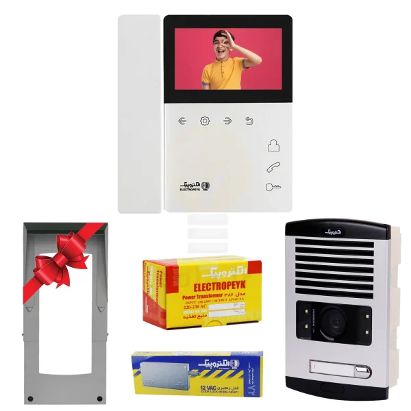 پکیج 1 واحدی آیفون تصویری الکتروپیک 897-Pro (حافظه دار)