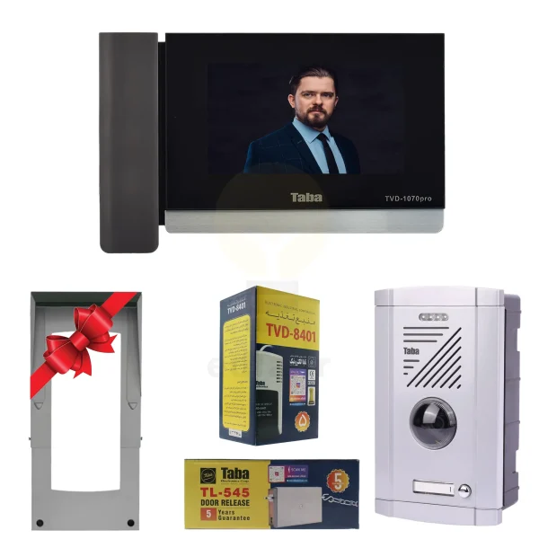 پکیج یک واحدی آیفون تصویری تابا TVD-107Pro