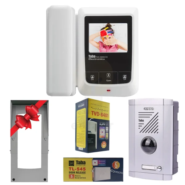 پکیج آیفون تصویری یک واحدی تابا TVD-1090M
