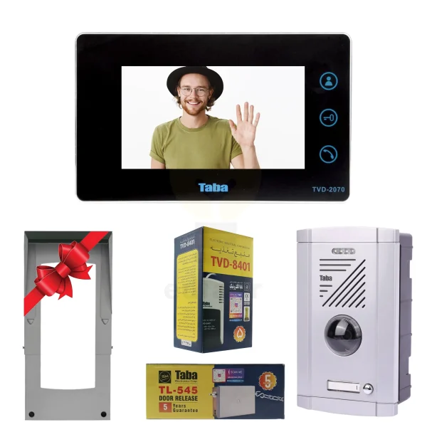 پکیج یک واحدی آیفون تصویری تابا TVD-2070
