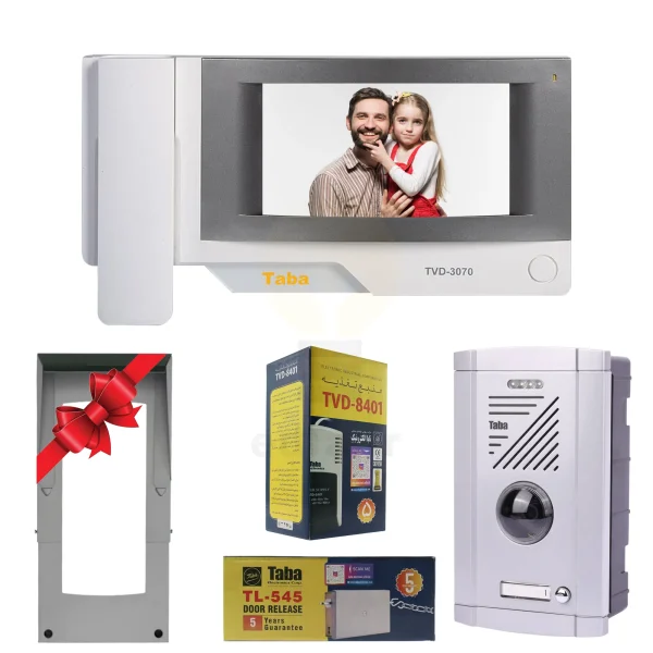 پکیج یک واحدی آیفون تصویری تابا TVD-3070