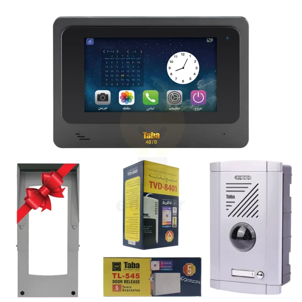 پکیج یک واحدی آیفون تصویری تابا TVD-4070