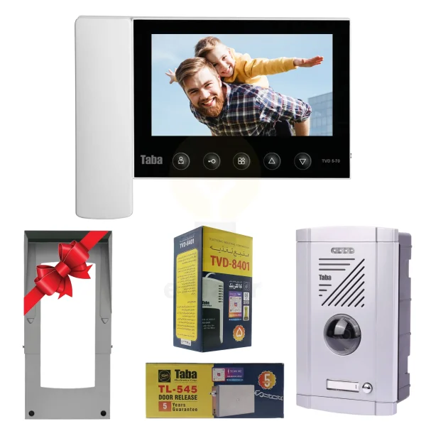 پکیج یک واحدی آیفون تصویری تابا TVD5-70