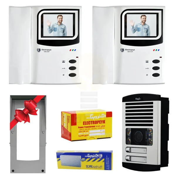 پکیج 2 واحدی آیفون تصویری الکتروپیک 1286