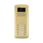 Simaran video door opener Panel Faraz Gold 10Units