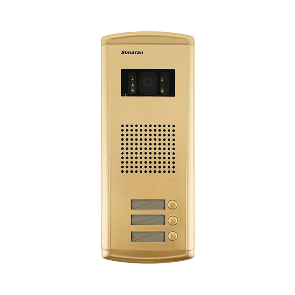 Simaran video door opener Panel Faraz Gold 3Units
