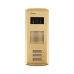 Simaran video door opener Panel Faraz Gold 3Units
