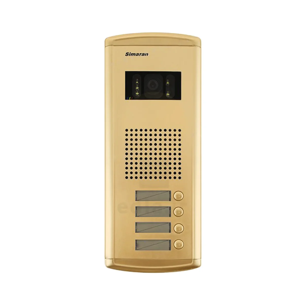 Simaran video door opener Panel Faraz Gold 4Units