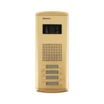 Simaran video door opener Panel Faraz Gold 8Units