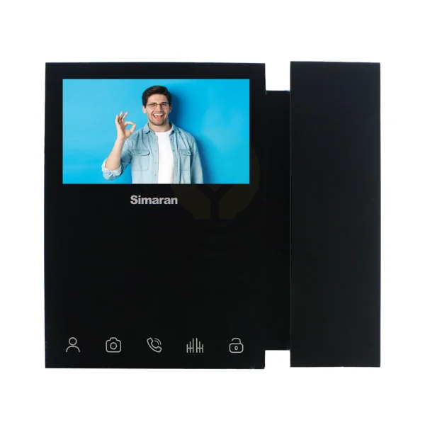 مانیتور آیفون تصویری سیماران HS-46TKM مشکی