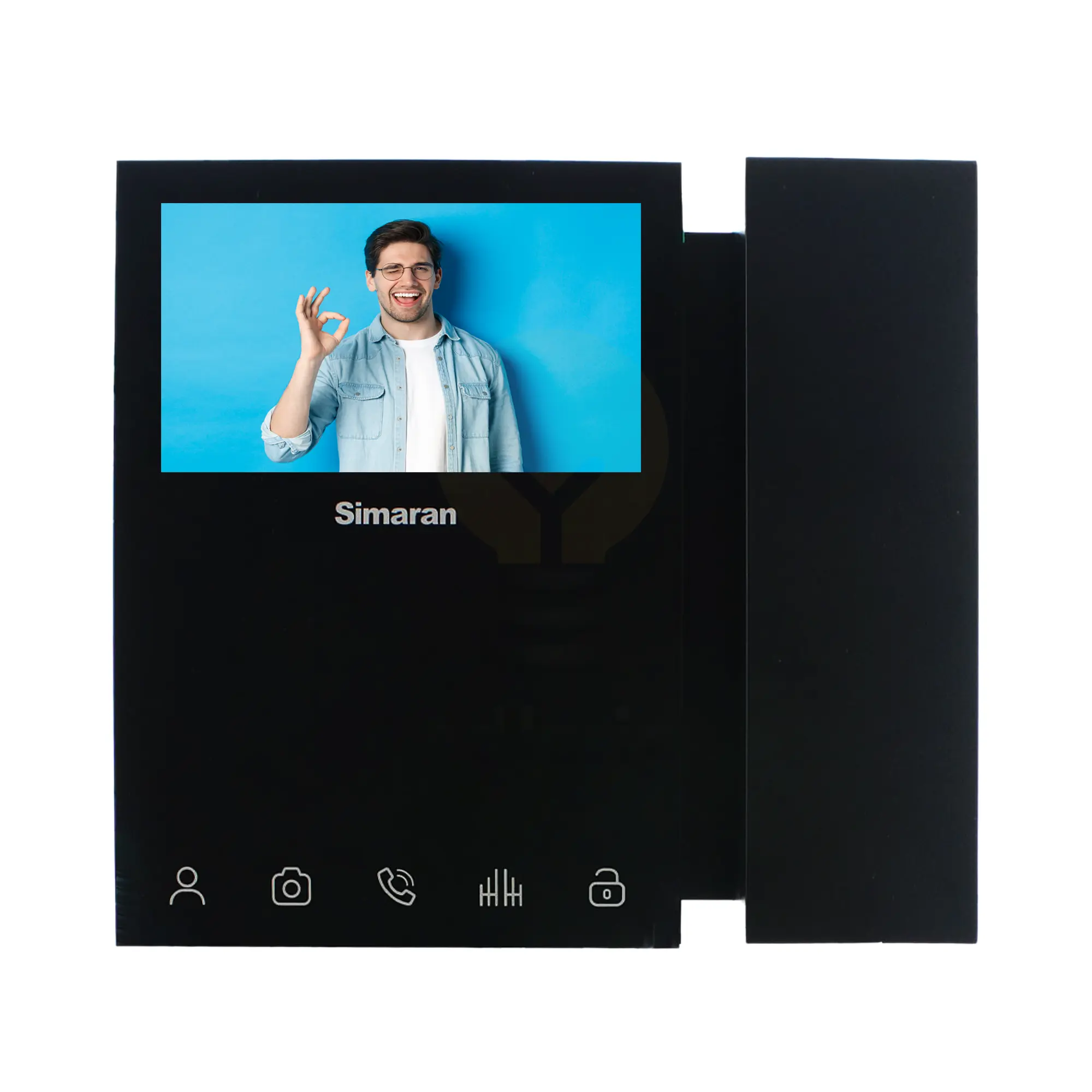 مانیتور آیفون تصویری سیماران HS-46TKM مشکی
