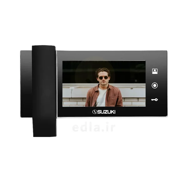 مانیتور آیفون تصویری سوزوکی Eco-730IM مشکی