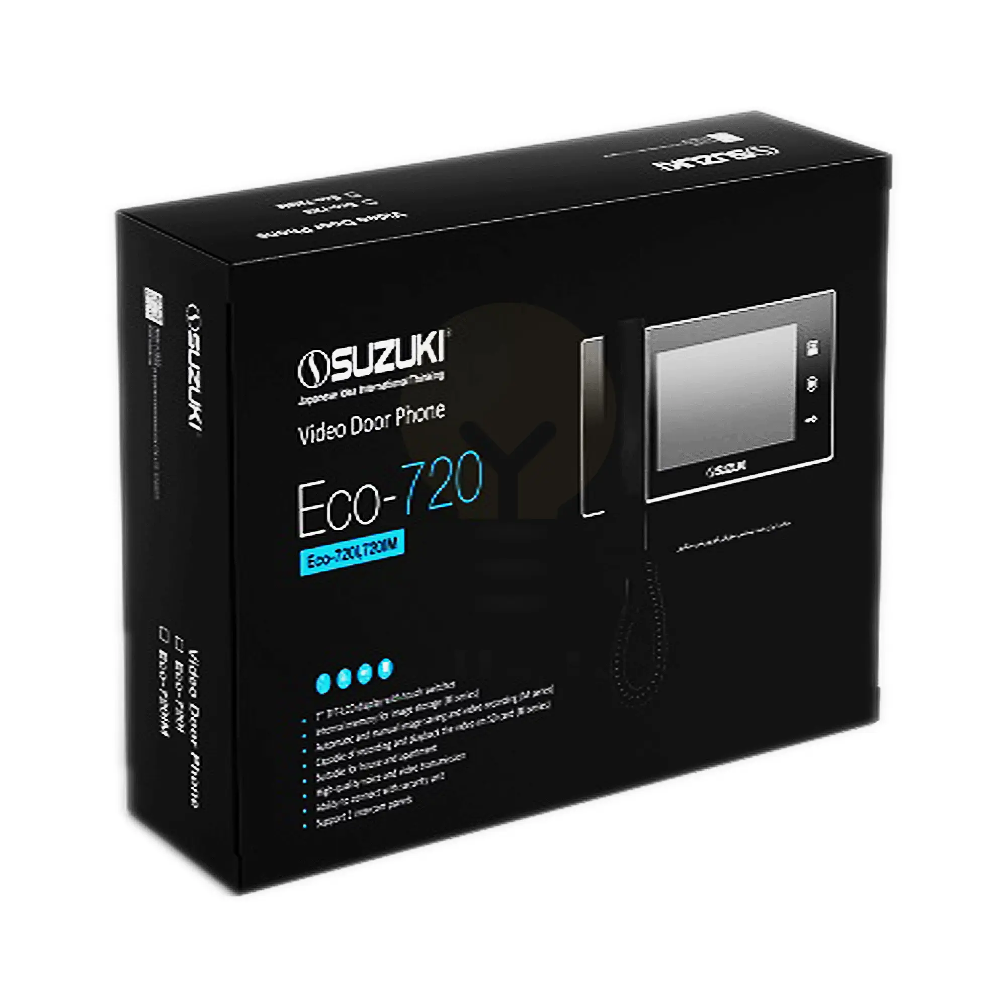 Suzuki video door opener display Eco 720M Black6