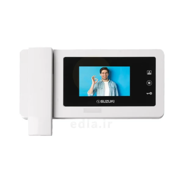 مانیتور آیفون تصویری سوزوکی SZ-415i سفید