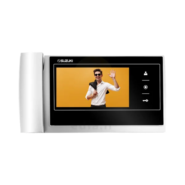 مانیتور آیفون تصویری سوزوکی SZ-727MBi نقره ای