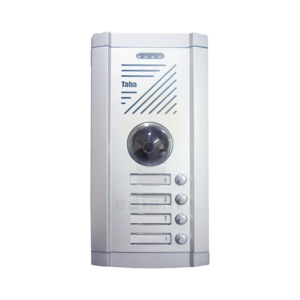 پنل 4واحدی آیفون تصویری تابا ثمین TVD-1820