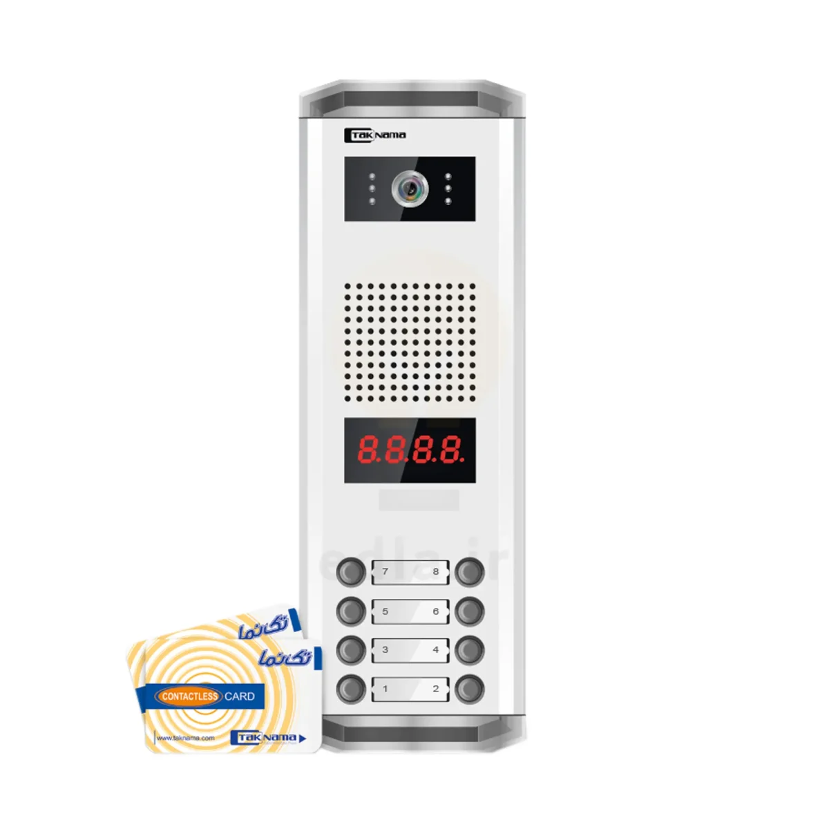 Taknama video door opener Panel RFID 8Units