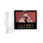 مانیتور آیفون تصویری تکنما VDP-C70 102 صفحه نمایش 7 اینچی که زیر آن کلید ها برای دسترسی به ویژگی های دستگاه وجود دارد